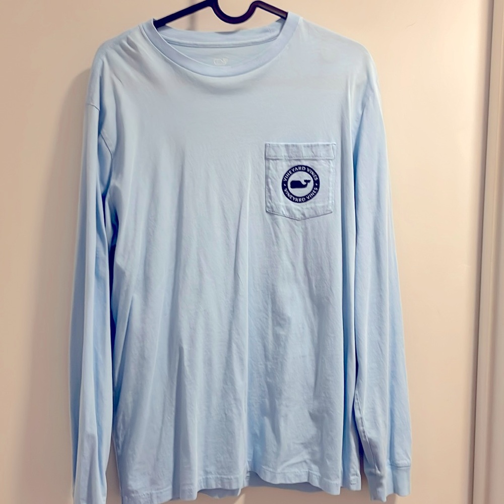 Vineyard Vines whale long sleeve T